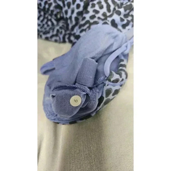 Lululemon Dancing Warrior Tank Ace Spot Lullaby Black Size 6 Build In Bra Yoga - Picture 5 of 6